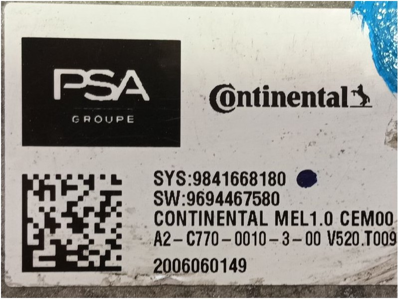 Recambio de modulo electronico para opel corsa f (p2jo) corsa-e (68) referencia OEM IAM   