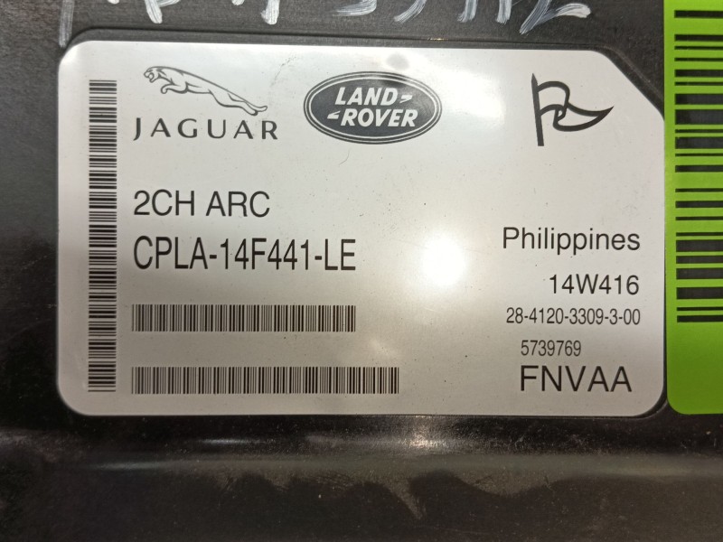 Recambio de centralita suspension para land rover range rover sport ii (l494) 4.4 sdv8 4x4 referencia OEM IAM LR061886  