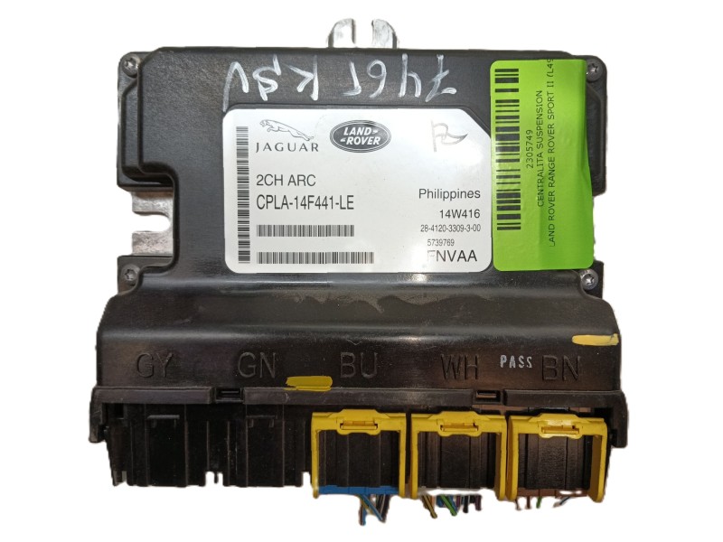 Recambio de centralita suspension para land rover range rover sport ii (l494) 4.4 sdv8 4x4 referencia OEM IAM LR061886  