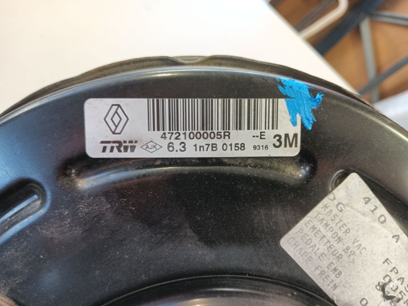 Recambio de servofreno para renault scénic iii (jz0/1_) 1.5 dci referencia OEM IAM   