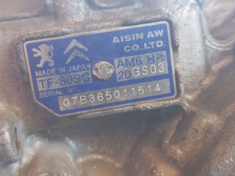 Recambio de caja cambios para peugeot 307 break (3e) 2.0 hdi 135 referencia OEM IAM 2222TW 20GS03 