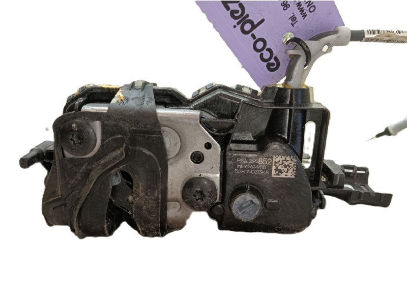 Recambio de cerradura puerta trasera derecha para opel corsa f (p2jo) corsa-e (68) referencia OEM IAM  16944418 