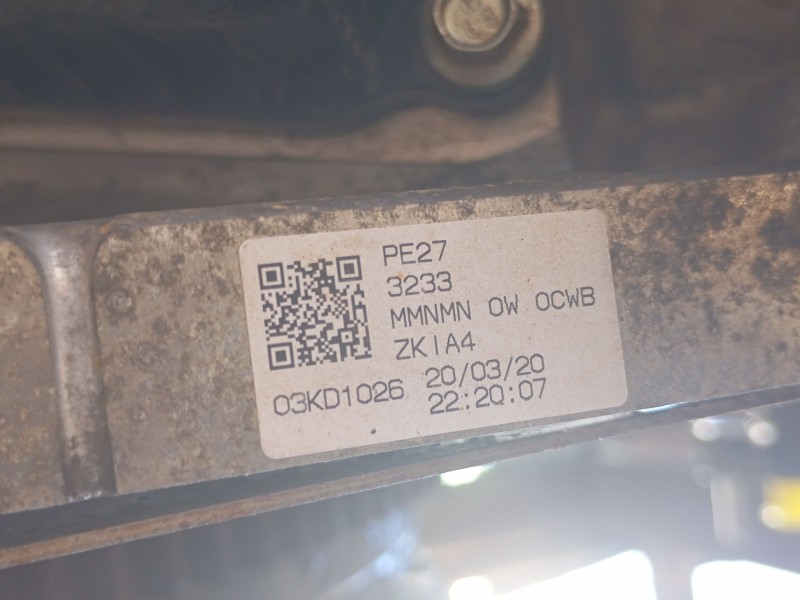 Recambio de motor completo para mazda 3 hatchback (bp) 2.0 skyactiv-g m hybrid referencia OEM IAM PE  