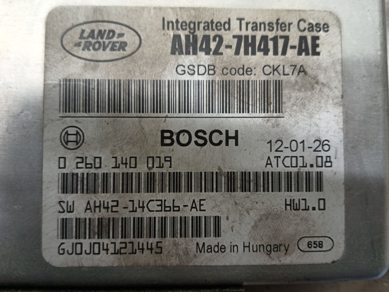 Recambio de modulo electronico para land rover range rover sport i (l320) 3.0 d 4x4 referencia OEM IAM   