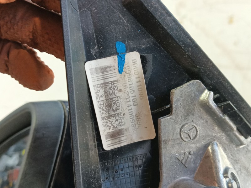 Recambio de espejo retrovisor izquierdo para mercedes-benz clase c (w205) c 180 bluetec / d (205.036) referencia OEM IAM   