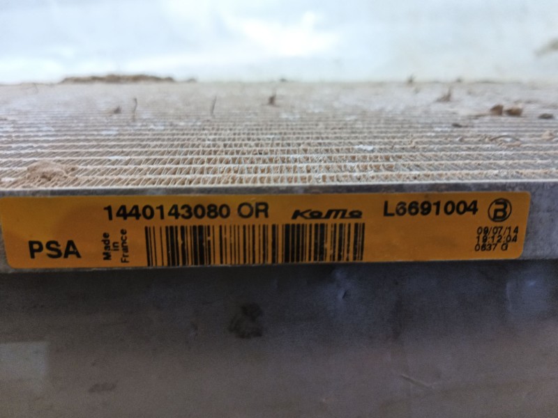 Recambio de condensador / radiador aire acondicionado para fiat scudo furgoneta (270_, 272_) 2.0 d multijet referencia OEM IAM 1