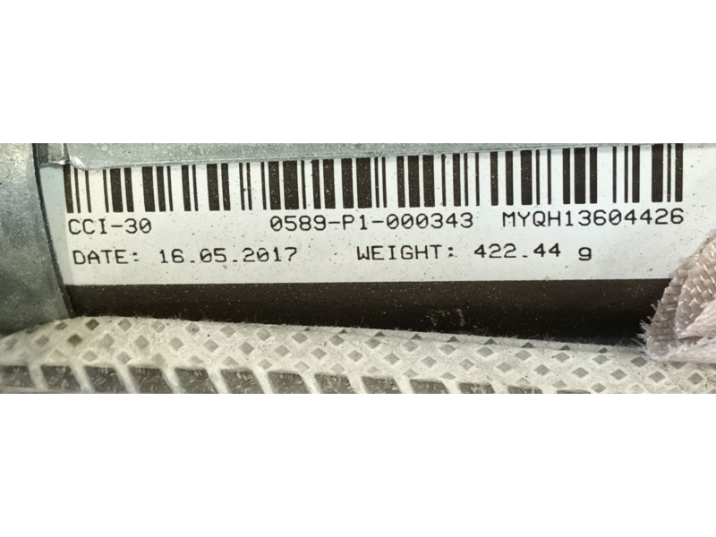 Recambio de airbag cortina delantero derecho para opel astra k (b16) 1.4 turbo (68) referencia OEM IAM   