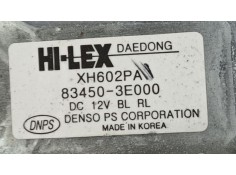 Recambio de elevalunas trasero izquierdo para kia sorento i (jc) 2.5 crdi referencia OEM IAM 834013E002 / 834033E000   2