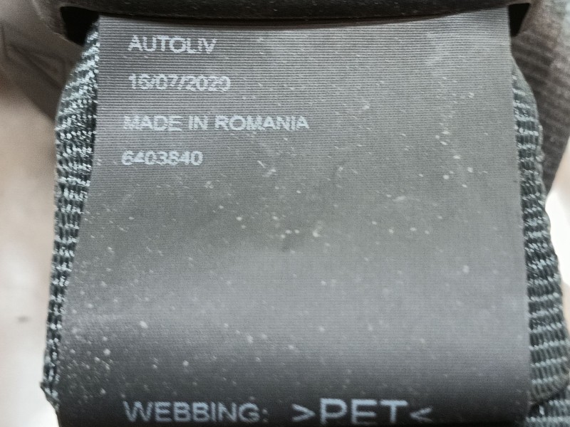 Recambio de cinturon seguridad delantero izquierdo para opel corsa f (p2jo) corsa-e (68) referencia OEM IAM 98208526XX  