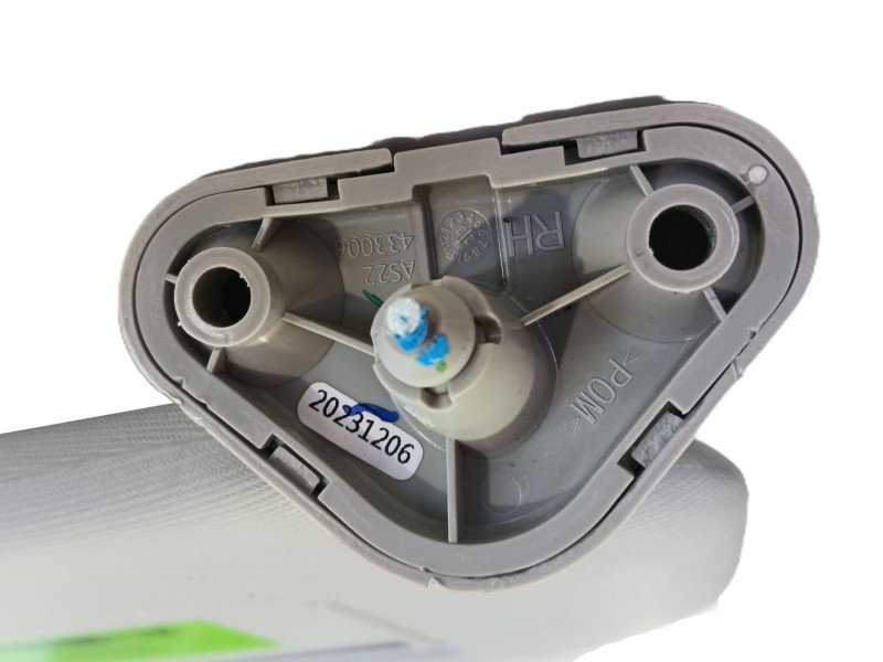 Recambio de parasol derecho para mg zs suv (azs1) 1.0 t-gdi referencia OEM IAM 10524502ASA  