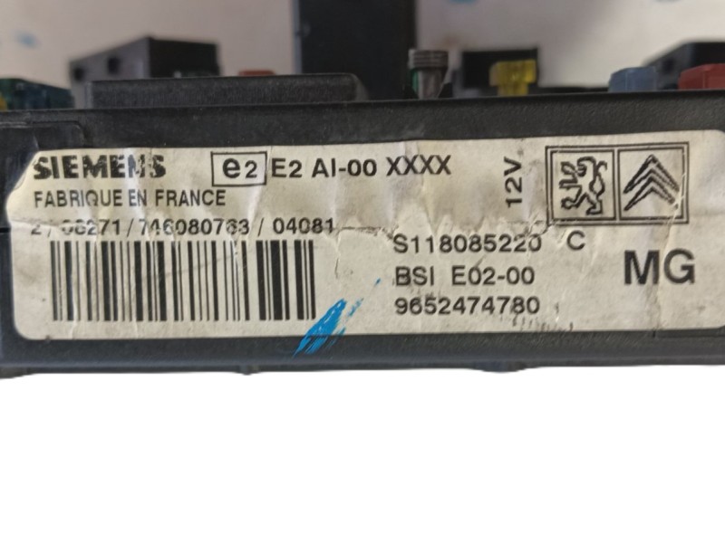 Recambio de bsi para peugeot 206 hatchback (2a/c) 2.0 hdi 90 referencia OEM IAM   