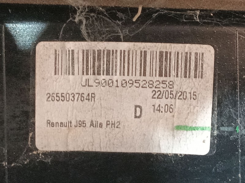 Recambio de piloto trasero derecho para renault scénic iii (jz0/1_) 1.5 dci referencia OEM IAM   