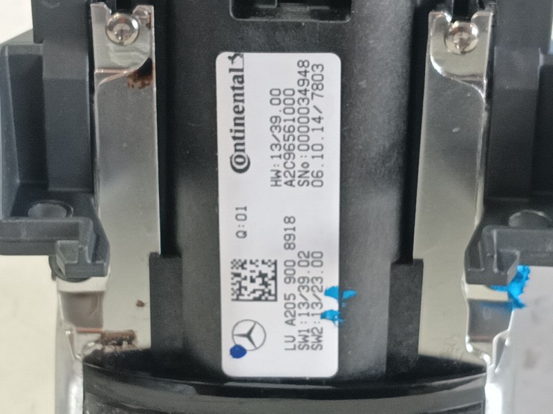 Recambio de consola central para mercedes-benz clase c (w205) c 180 bluetec / d (205.036) referencia OEM IAM   