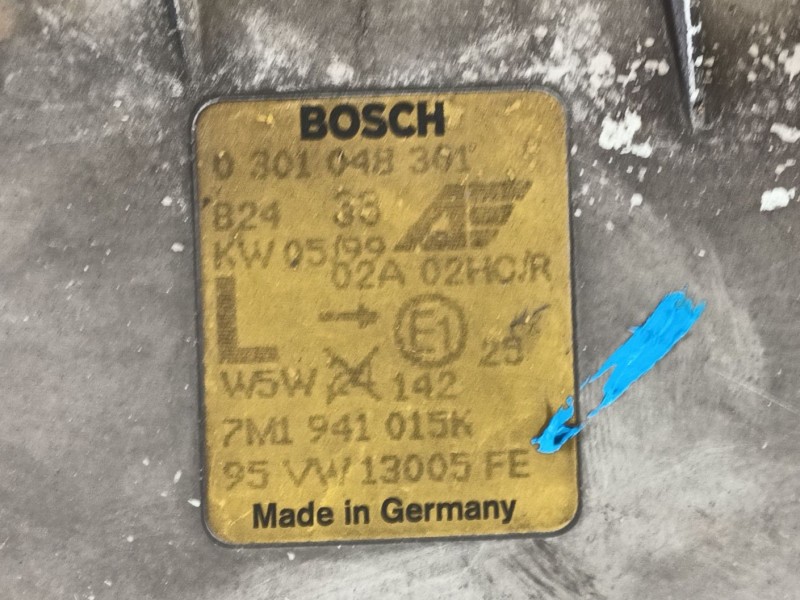 Recambio de faro izquierdo para seat alhambra (7v8, 7v9) 1.9 tdi referencia OEM IAM   