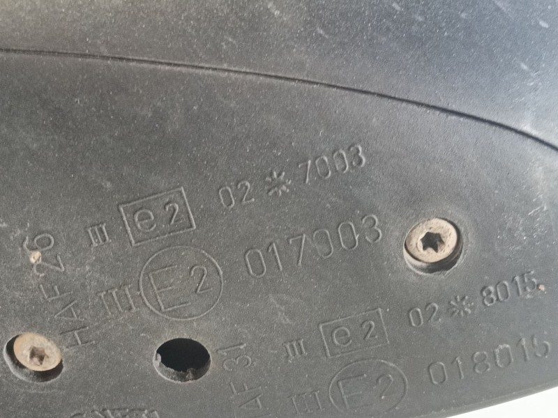 Recambio de espejo retrovisor izquierdo para peugeot 206 hatchback (2a/c) 2.0 hdi 90 referencia OEM IAM 1607130880 / 8154JE  