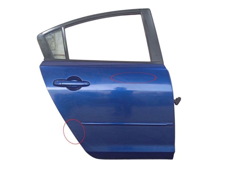Recambio de puerta trasera derecha para mazda 3 sedán (bk) 1.6 di turbo (bk12y) referencia OEM IAM BNYV7202XD  