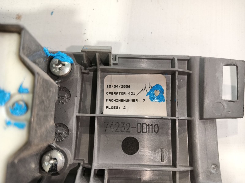 Recambio de mando elevalunas delantero izquierdo para toyota yaris (_p9_) 1.4 d-4d (nlp90_) referencia OEM IAM   