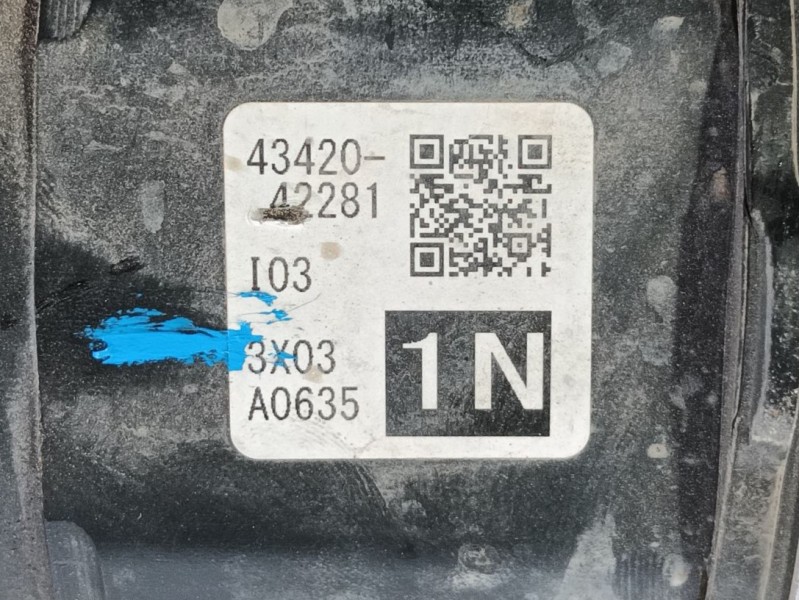 Recambio de transmision delantera izquierda para lexus nx ii (_a2_, _h2_) 450h+ e-four (aazh26) referencia OEM IAM   