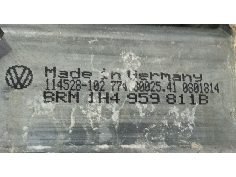 Recambio de elevalunas trasero derecho para seat alhambra (7v8, 7v9) 1.9 tdi referencia OEM IAM 7M0839462  