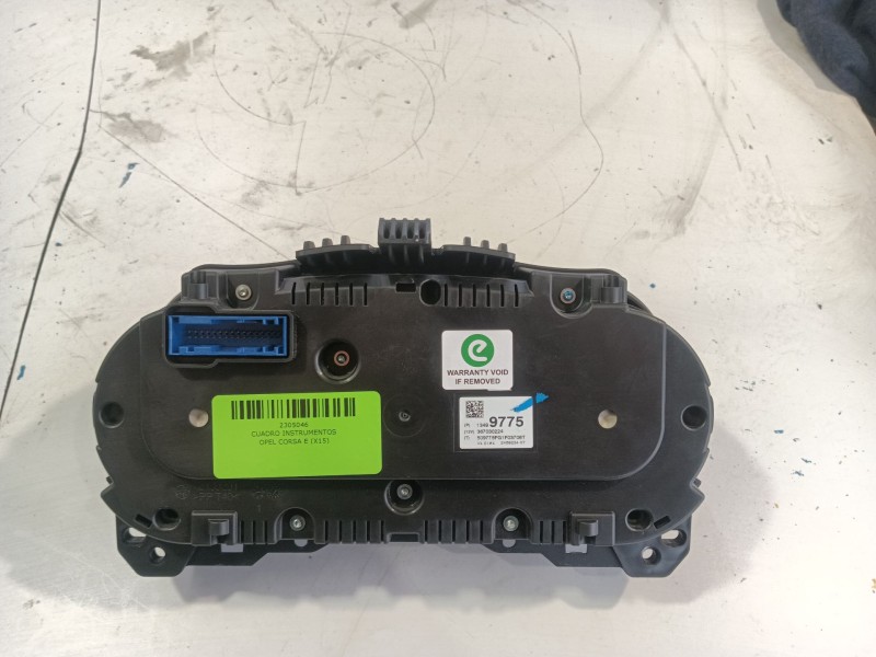 Recambio de cuadro instrumentos para opel corsa e (x15) 1.4 (08, 68) referencia OEM IAM   