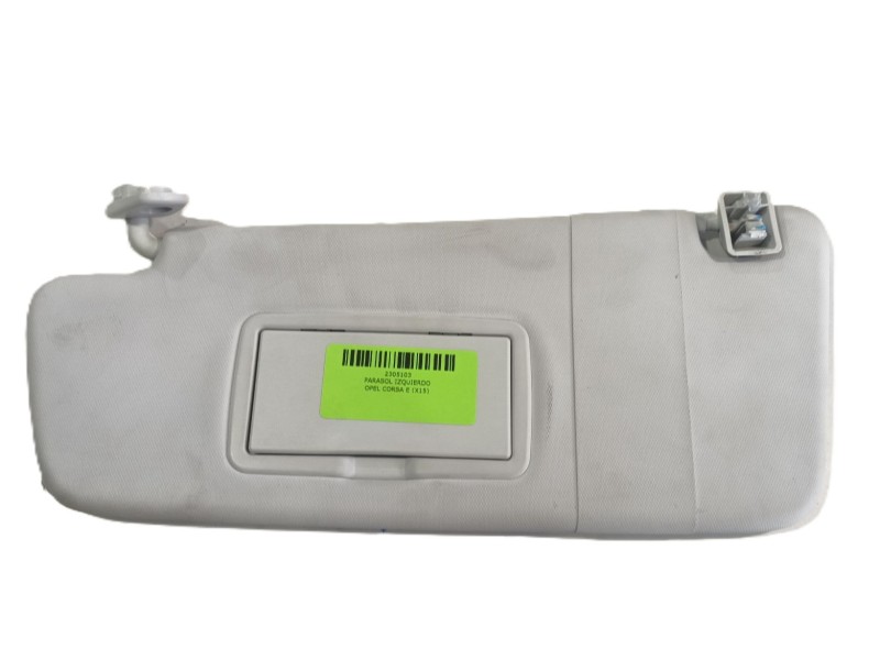 Recambio de parasol izquierdo para opel corsa e (x15) 1.4 (08, 68) referencia OEM IAM   