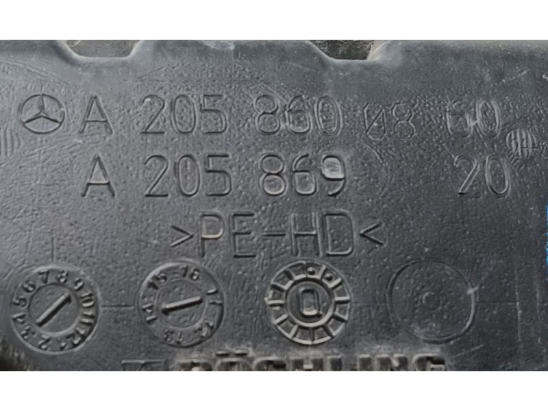 Recambio de deposito limpia para mercedes-benz clase c (w205) c 180 bluetec / d (205.036) referencia OEM IAM A2058690020  