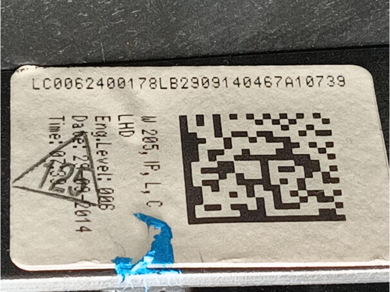 Recambio de salpicadero para mercedes-benz clase c (w205) c 180 bluetec / d (205.036) referencia OEM IAM A20568000879J38  