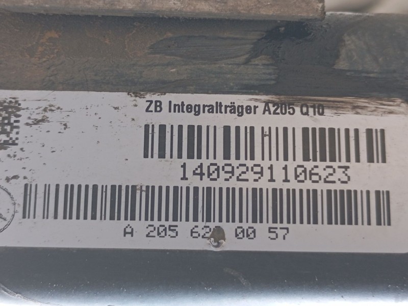 Recambio de puente delantero para mercedes-benz clase c (w205) c 180 bluetec / d (205.036) referencia OEM IAM A2056280057  