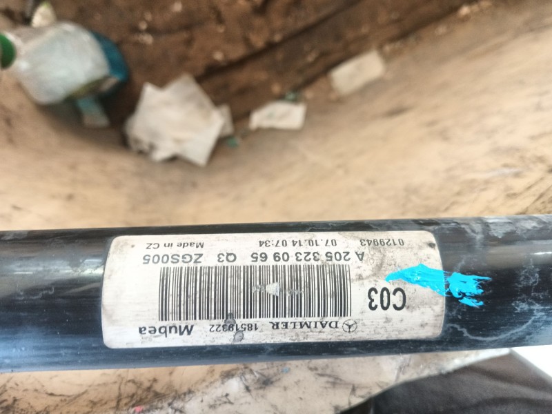 Recambio de barra estabilizadora delantera para mercedes-benz clase c (w205) c 180 bluetec / d (205.036) referencia OEM IAM   