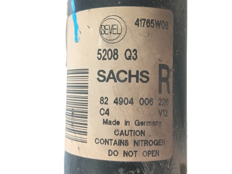 Recambio de amortiguador delantero derecho para peugeot expert tepee (vf3x_) 1.6 hdi 90 16v referencia OEM IAM 5208Q3  