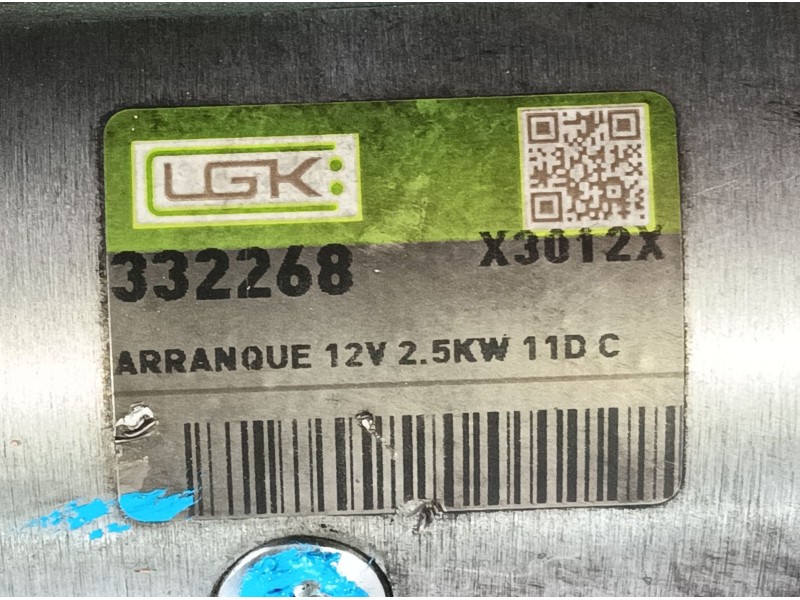 Recambio de motor arranque para peugeot 307 break (3e) 2.0 hdi 135 referencia OEM IAM   