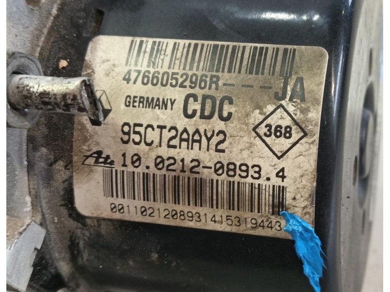 Recambio de abs para renault scénic iii (jz0/1_) 1.5 dci referencia OEM IAM 476604075R  