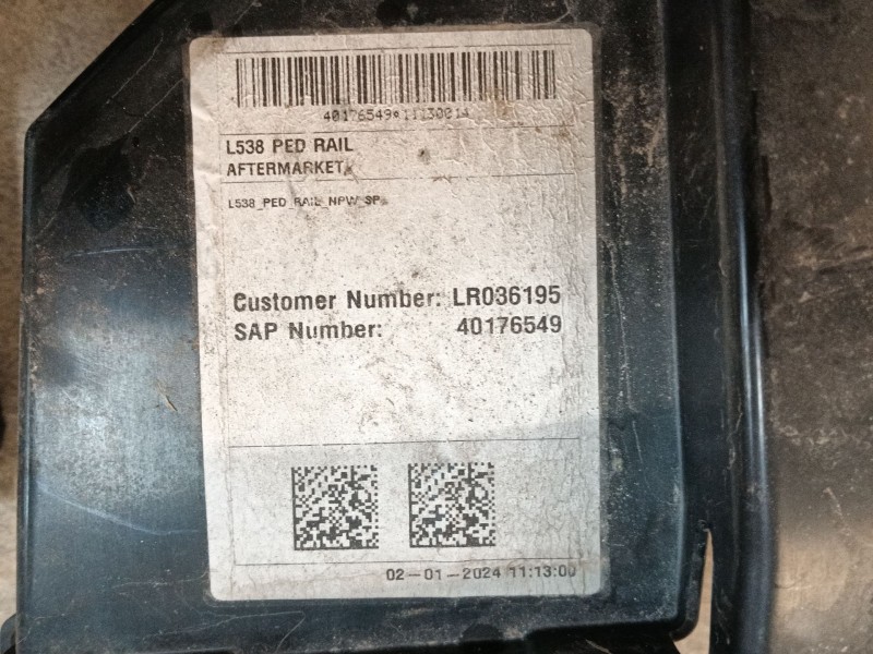 Recambio de soporte paragolpes delantero para land rover range rover evoque (l538) 2.0 d referencia OEM IAM LR036195 LR036195 
