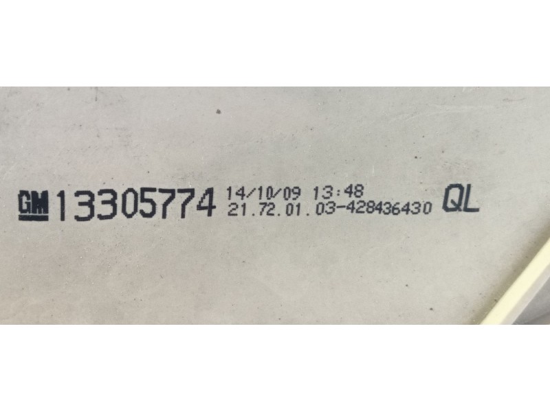 Recambio de piloto trasero izquierdo para opel zafira / zafira family b (a05) 1.9 cdti (m75) referencia OEM IAM 93190792  