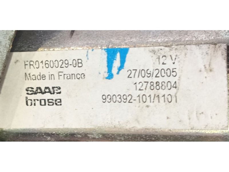 Recambio de elevalunas delantero derecho para saab 9-3 (ys3f, e79, d79, d75) 1.9 tid referencia OEM IAM VERDESPIECE / 12793729  