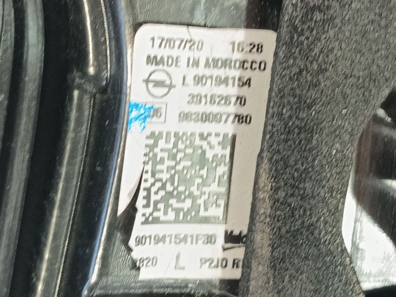 Recambio de piloto trasero izquierdo interior para opel corsa f (p2jo) corsa-e (68) referencia OEM IAM   