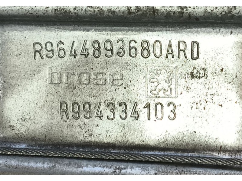 Recambio de elevalunas trasero derecho para peugeot 407 (6d_) 1.6 hdi 110 (6d9hzc, 6d9hyc) referencia OEM IAM 922491  