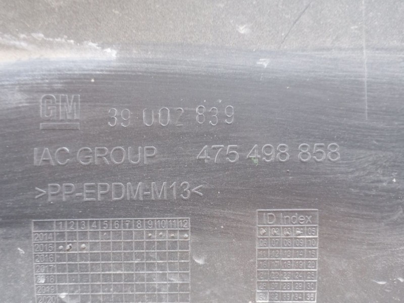 Recambio de paragolpes trasero para opel corsa e (x15) 1.4 (08, 68) referencia OEM IAM  475498858 