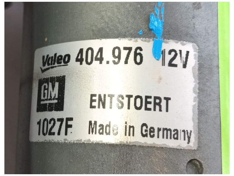 Recambio de motor limpia delantero para opel zafira / zafira family b (a05) 1.9 cdti (m75) referencia OEM IAM 13145557  