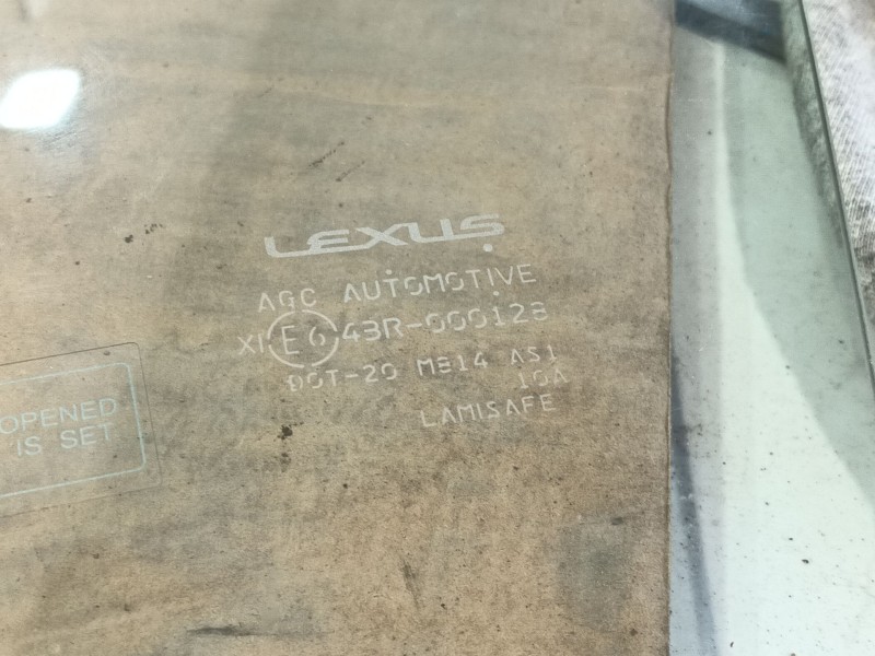 Recambio de luna delantera izquierda para lexus nx ii (_a2_, _h2_) 450h+ e-four (aazh26) referencia OEM IAM   