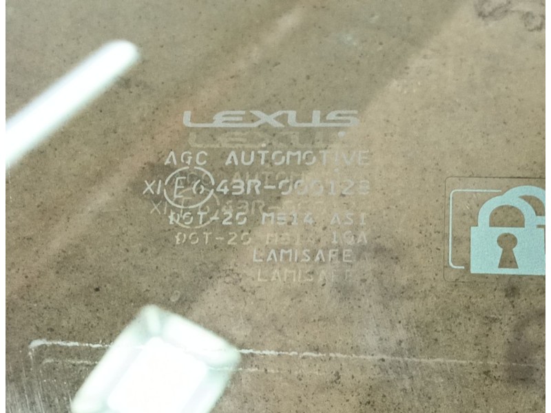 Recambio de luna delantera derecha para lexus nx ii (_a2_, _h2_) 450h+ e-four (aazh26) referencia OEM IAM   
