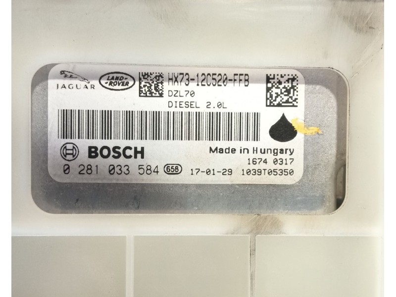 Recambio de centralita motor uce para land rover discovery sport (l550) 2.0 d referencia OEM IAM   