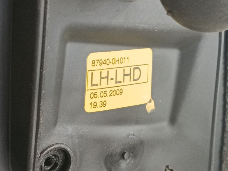 Recambio de retrovisor izquierdo para peugeot 107 (pm_, pn_) 1.0 referencia OEM IAM   