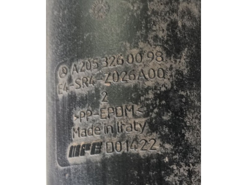 Recambio de amortiguador trasero izquierdo para mercedes-benz clase c (w205) c 180 bluetec / d (205.036) referencia OEM IAM A205