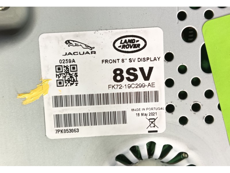 Recambio de pantalla multifuncion para land rover discovery sport (l550) 2.0 d referencia OEM IAM   