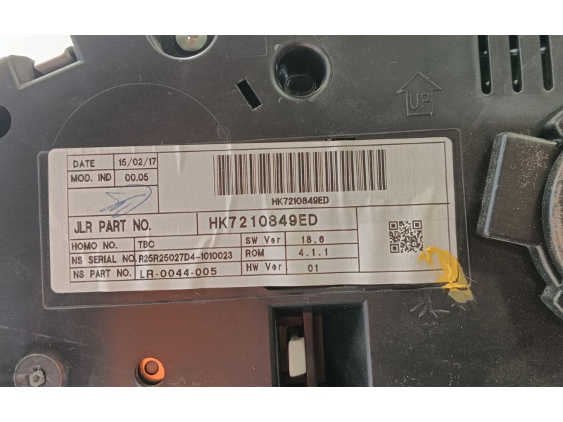 Recambio de cuadro instrumentos para land rover discovery sport (l550) 2.0 d referencia OEM IAM   