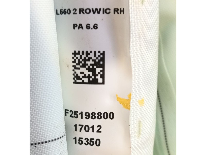 Recambio de airbag cortina delantero derecho para land rover discovery sport (l550) 2.0 d referencia OEM IAM   