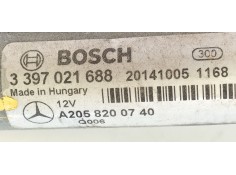 Recambio de motor limpia delantero para mercedes-benz clase c (w205) c 180 bluetec / d (205.036) referencia OEM IAM A2058208102  2