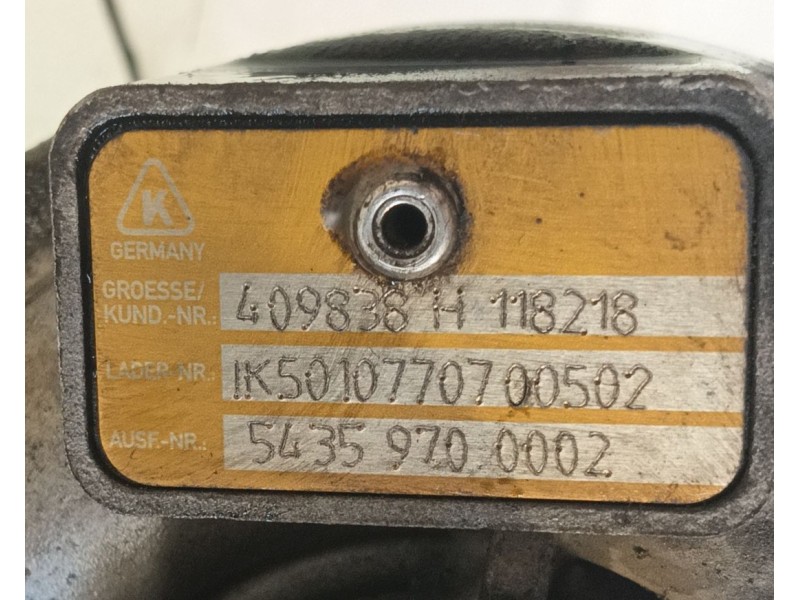 Recambio de turbocompresor para renault kangoo (kc0/1_) 1.5 dci (kc08, kc09) referencia OEM IAM 7701473673 / 7711135039  