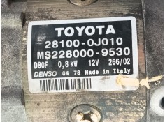 Recambio de motor arranque para toyota yaris (_p1_) 1.0 (scp10_) referencia OEM IAM 281000J010 / 2810021022 / 281000J020 / 28100 2